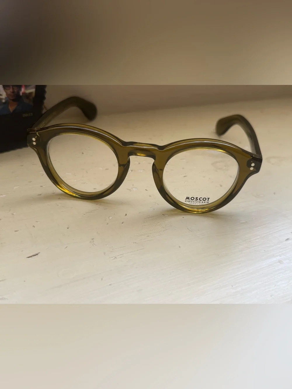 MOSCOT Unisex Keepe Olive brown Frames